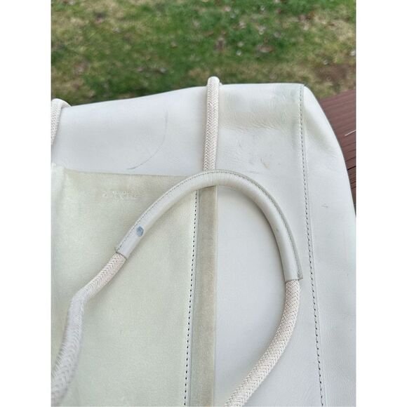 Rag‎ & Bone Passport Leather Large Tote Cream - Picture 8 of 8